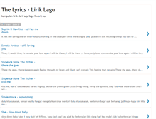 Tablet Screenshot of kliping-lagu.blogspot.com