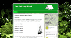 Desktop Screenshot of letni-tabory.blogspot.com