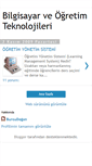 Mobile Screenshot of ogretimteknolojisi.blogspot.com