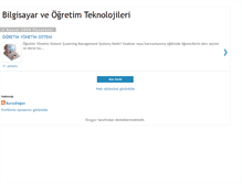 Tablet Screenshot of ogretimteknolojisi.blogspot.com
