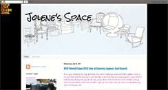 Desktop Screenshot of jolenesspace.blogspot.com