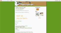 Desktop Screenshot of eggagogo.blogspot.com