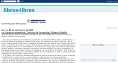 Desktop Screenshot of libros-es.blogspot.com