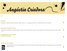 Tablet Screenshot of angustiacriadora.blogspot.com