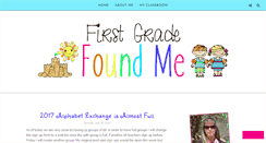 Desktop Screenshot of firstgradefoundme.blogspot.com