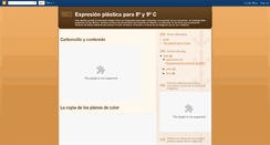 Desktop Screenshot of expresionplasticapara8y9c.blogspot.com
