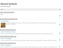 Tablet Screenshot of naturalsurfaces.blogspot.com