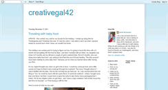 Desktop Screenshot of creativegal42.blogspot.com