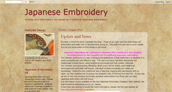 Desktop Screenshot of japanese-embroidery.blogspot.com