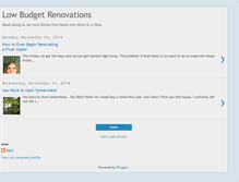 Tablet Screenshot of budgetreno.blogspot.com