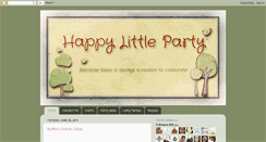 Desktop Screenshot of happylittleparty.blogspot.com