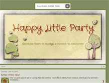 Tablet Screenshot of happylittleparty.blogspot.com