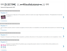 Tablet Screenshot of klaudialozanoo.blogspot.com