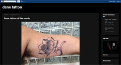 Desktop Screenshot of danetattoo.blogspot.com