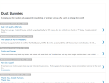 Tablet Screenshot of krinhoh-dustbunnies.blogspot.com