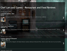 Tablet Screenshot of chef-lars.blogspot.com