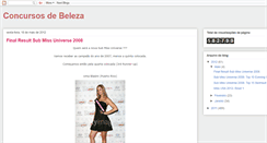 Desktop Screenshot of concursosdebeleza.blogspot.com