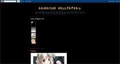 Desktop Screenshot of animation-wallpapers.blogspot.com