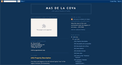 Desktop Screenshot of masdelacova.blogspot.com