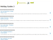 Tablet Screenshot of holidayguides3.blogspot.com