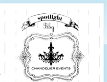 Tablet Screenshot of chandelierevents.blogspot.com