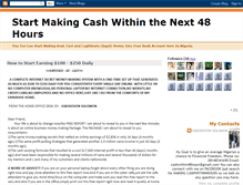 Tablet Screenshot of cashwithin48hours.blogspot.com