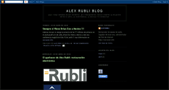 Desktop Screenshot of alexrubli.blogspot.com