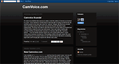 Desktop Screenshot of camvoicecom.blogspot.com