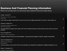 Tablet Screenshot of businessandfinancialplanning.blogspot.com