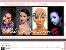 Tablet Screenshot of ochiemakeup.blogspot.com