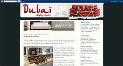 Desktop Screenshot of dubaitapecaria.blogspot.com