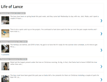 Tablet Screenshot of lanceevenson.blogspot.com