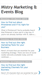 Mobile Screenshot of mistrymarketingevents.blogspot.com