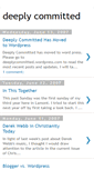 Mobile Screenshot of deeplycommitted.blogspot.com