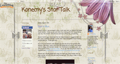 Desktop Screenshot of konecnystartalk.blogspot.com