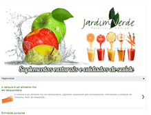 Tablet Screenshot of jardimverde.blogspot.com