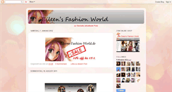 Desktop Screenshot of eileens-fashion-world.blogspot.com