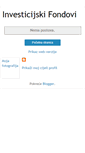 Mobile Screenshot of investicijski-fondovi.blogspot.com