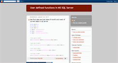 Desktop Screenshot of ms-sql-function.blogspot.com