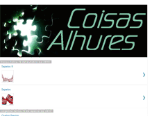 Tablet Screenshot of coisasalhures.blogspot.com