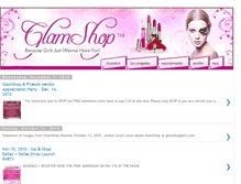 Tablet Screenshot of glamshopgirls.blogspot.com