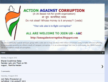 Tablet Screenshot of iamagainstcorruption.blogspot.com