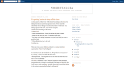 Desktop Screenshot of noshstalgia.blogspot.com