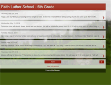 Tablet Screenshot of faith6thgrade.blogspot.com