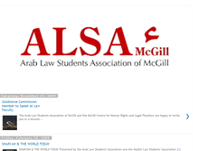 Tablet Screenshot of mcgillalsa.blogspot.com