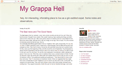 Desktop Screenshot of mygrappahell.blogspot.com