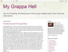 Tablet Screenshot of mygrappahell.blogspot.com