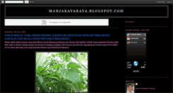 Desktop Screenshot of manjakayaraya.blogspot.com