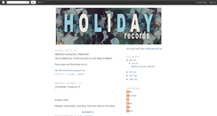 Desktop Screenshot of holidayrec.blogspot.com