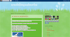 Desktop Screenshot of 1esobilingualnorba.blogspot.com